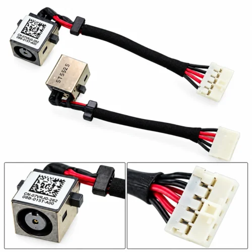 Dell Latitude E7440 E7450 DC Power Jack Cable 6KVRF 06KVRF