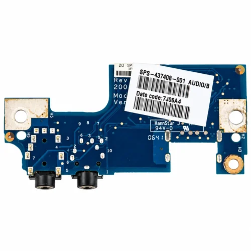 HP Compaq Presario C300 laptop audio jack circuit board 437408-001 LS-2483P