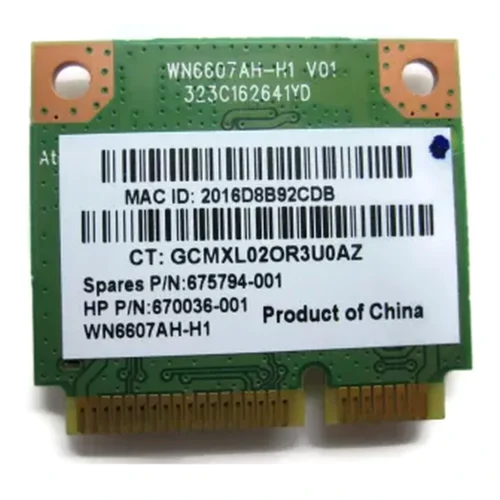 HP Pavilion G6-2000 Series Wireless WiFi Card 690019-001
