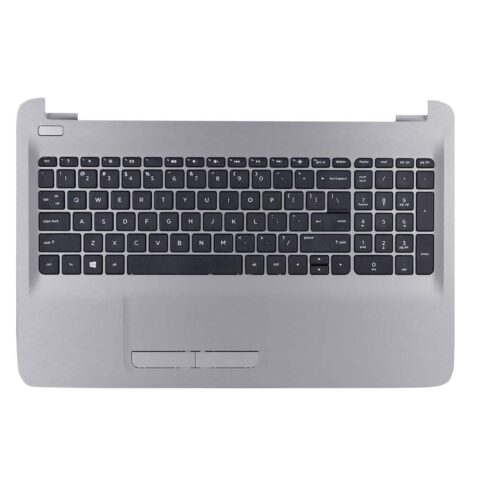 New Hp 15-Ac 15ac 15af 15-Af130nr 15.6 Laptop Palmrest Touchpad Keyboard Upper Case Ap1em000332 813975-001