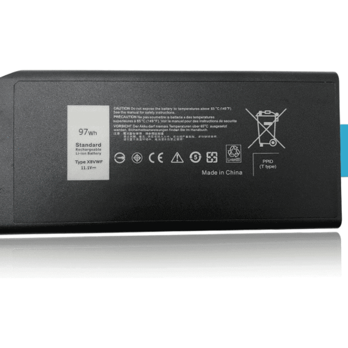 Laptop Battery for Dell Latitude RUGGED, 7414, E5404, E7404 X8VWF, 4XKN5 5404 4400mAh, 6-Cell