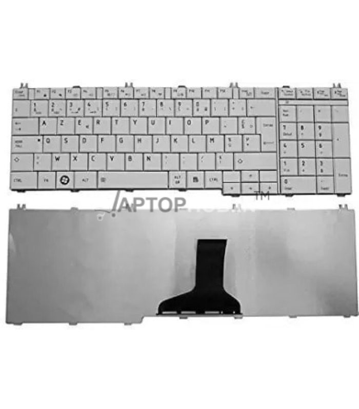 Laptop Internal Keypad Keyboard For Toshiba Satellite C650 C650d C655d L650 L655 L650d L655d Series (White)