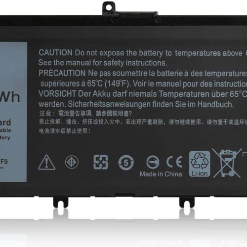 Compatible Laptop Battery for Dell 357F9 Inspiron 15 7566 7567 7557 5576 5577 Laptops 4400mAh, 6-Cell