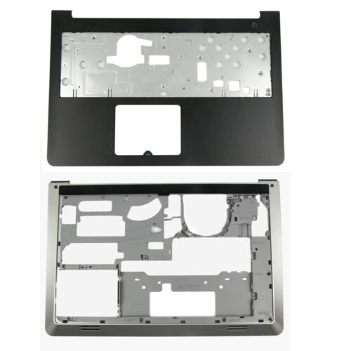 Combo Laptop Upper Case Palmrest With Touchpad And Bottom Case Base Cover For Dell Inspiron 15-5547 5548 5545 Series, Compatible 0k1m13 K1m13