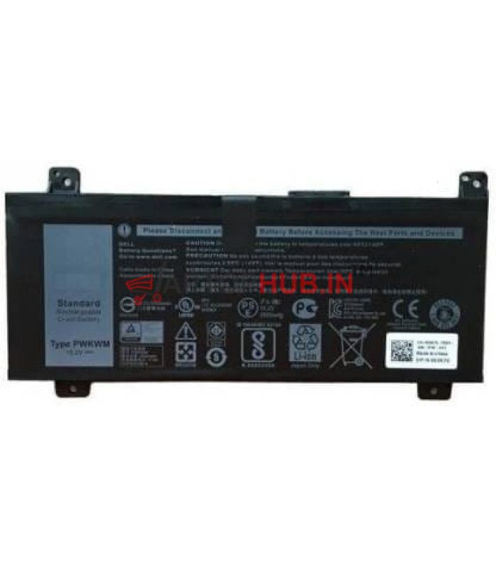 Compatible Laptop Battery for Dell Inspiron 7466, Inspiron 7467, 0M6WKR 63K70 9KY50 P78G Laptop 3600mAh, 4-Cell