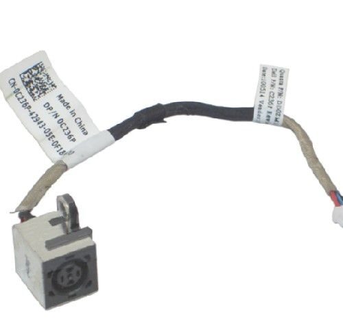 Dell Latitude 2100 2110 2120 Dc-In Power Jack Cable C236p 0c236p F1-Y3-C17