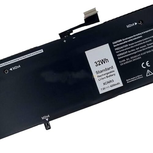 Compatible Battery for Dell XCNR3 WY7CG, Latitude 13 E7370 Laptops 4000mAh, 2-Cell