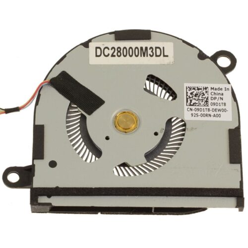 New Laptop Compatible CPU Cooler Cooling Fan for Dell Latitude 7400 2-in-1 CPU Cooling Fan 9D1T8