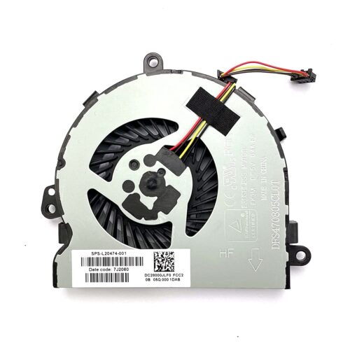 New Laptop Compatible CPU Cooler Cooling Fan for Hp L20474-001 Pavilion 15-DA 15-DB DC28000L8D0