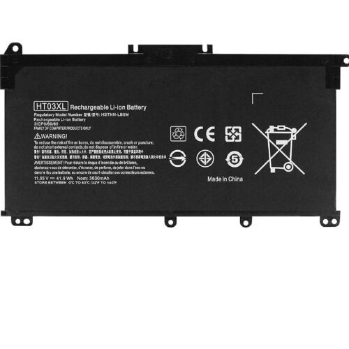 Compatible Laptop Battery For Hp Ht03xl 14-Ce 14-Cf 14-Df 15-Cs 15-Da 15-Db 15-Dw 17-By 17-Ca Series 15-Cs0053cl 15-Dw0033nr 15-Da0014dx L11421-542 L11421-2c2 Hstnn-Ub7j Hstnn-Db8r Ht03041xl