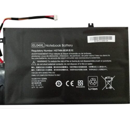Compatible Laptop Battery For Hp Envy El04xl Envy 4-1000, 4-1100, 4-1200, 4t-1000, 4t-1100, 4t-1200