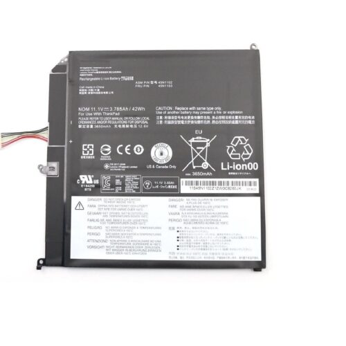 New Original 45n1102 45n1103 Laptop Battery For Lenovo Thinkpad X1 Helix M/T 3701 Thinkpad Helix-36971a0