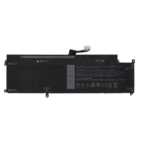 Compatible Laptop Battery For Dell Xcnr3 Battery For Latitude 13 7370 34wh Wy7cg 4000mAh, 2-Cell