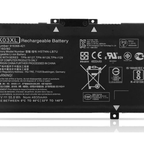 Hp Lk03xl Battery For Hp Envy X360 15 Bq194nz,Envy X360 15 Cn0057nb, Envy 17 Ae006ur, Envy 17 Bw0302ng