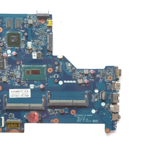 For Hp 15-R 15r Laptop Motherboard Intel I3-4005u 1.7ghz Cpu Zso50 La-A992p 775395-501
