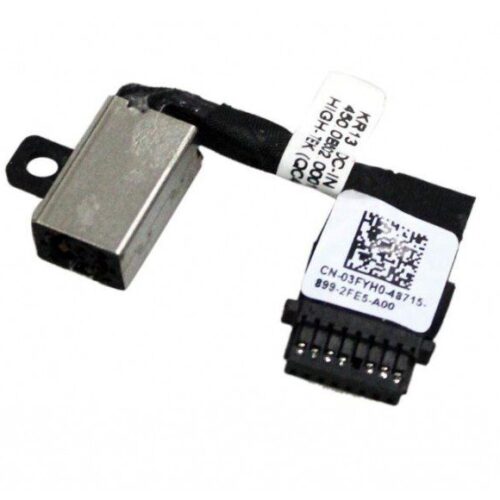 Dc Power Jack For Dell Inspiron 13 7370 7373 P83g 03fyh0 3fyh0