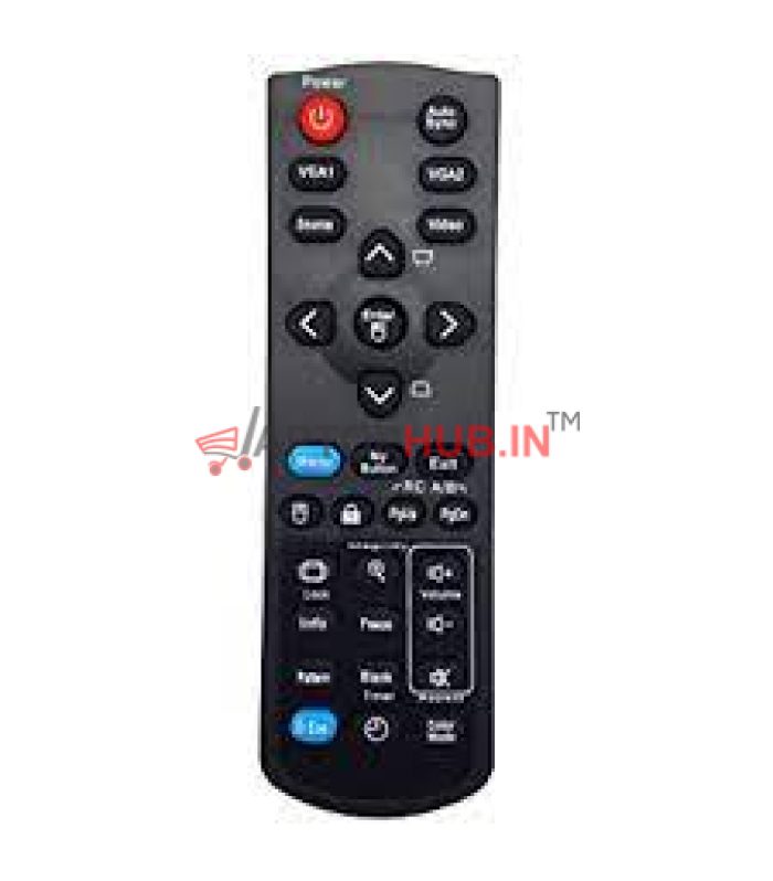 Projector Remote Control for ViewSonic PJD5126, PJD5132, PJD5134, PJD5226W, PJD5232L, PJD5234L, PJD5533W, PJD6223, PJD6235, PJD6245, PJD6353, PJD6543W, PJD6653W, PJD7820HD, PJD7822HDL