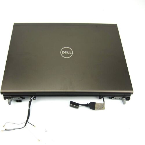 Dell Precision M4700 Lcd Back Cover Lid Hinges, Cable - Jkkyf Free Lamination
