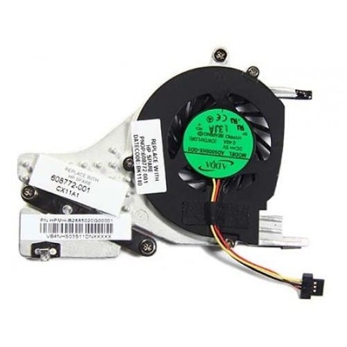 Original Used Laptop Cpu Cooler Cooling Fan With Heat Sink For Hp Mini 110-3000 210-2000 P/N 608772-001