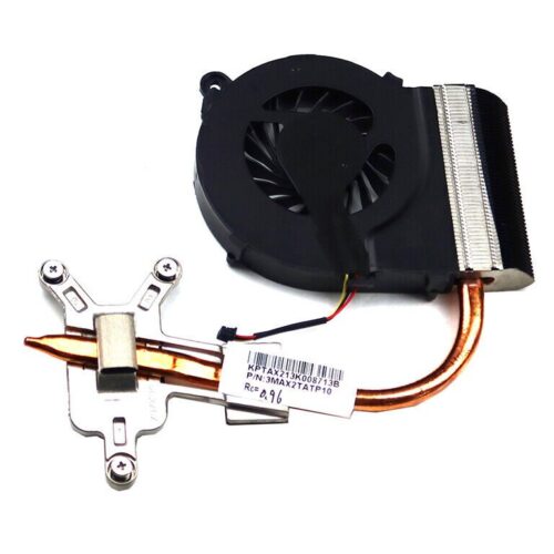 Original Used Hp Compaq CQ42 G4 G56 CQ62 Laptop CPU Cooling Heatsink with Fan 617646-001