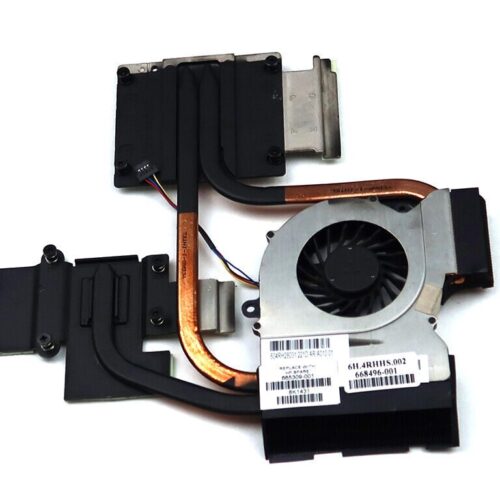 Original Used HP Pavilion DV6 7000 Series Laptop CPU Cooling Heatsink with Fan 682061-001