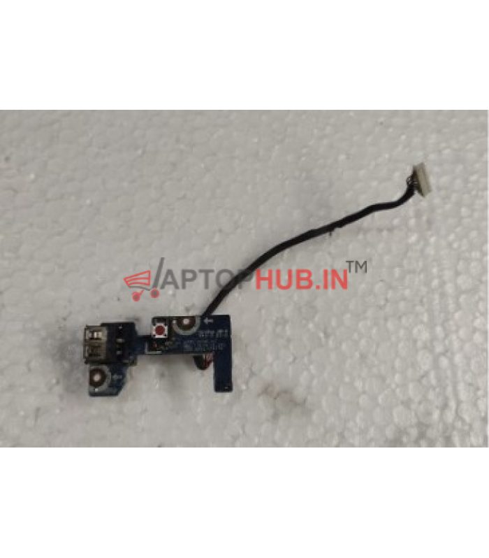 Used Original Samsung Np-R518 Laptop Usb Power Button Board With Cable