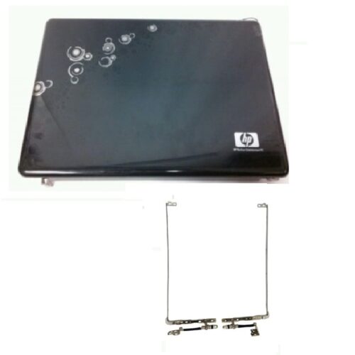 New Hp Pavilion Dv4-1257tx Lcd Top Cover ( Front Bezel & Rear Cover) With Hinge