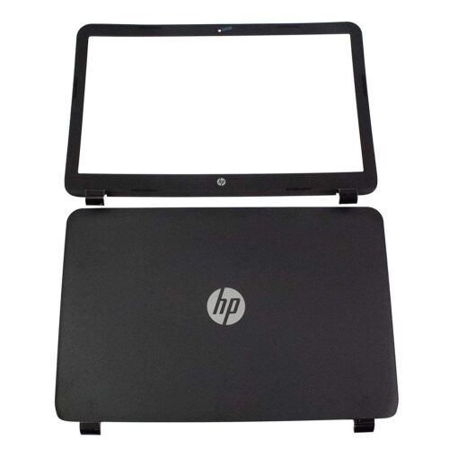 Laptop Led Top Panel Back Cover For Hp PavilionHp 15-Br 15g-Br Non Glossy Mat Finish Silver Panel L03442-001 With Bazzel And With Hinges
