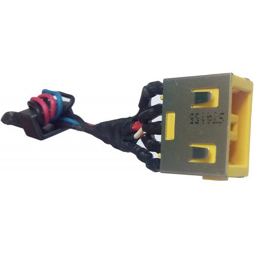 Dc-In Jack For Lenovo Ideapad G500 G505 G510 G500-5938 Series Qiwgr Dc30100ni00, Dc Power Jack Harness Port Connector Socket With Wire Cable.