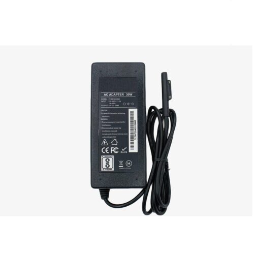 30W 12V 2.58A Pin type surface connector compatible with Microsoft laptop Charger.