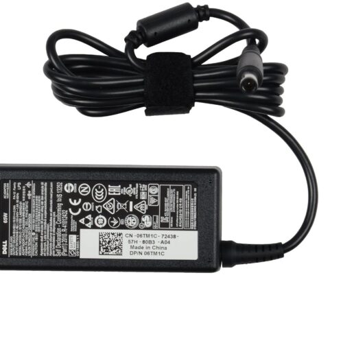 Genuine Dell Original 65w 19.5v adapter charger for Inspiron 15 3521 Inspiron 15R 5520 5537-Inspiron 15 3452, 3520, 3521, 3540, 3541, 3543 Black