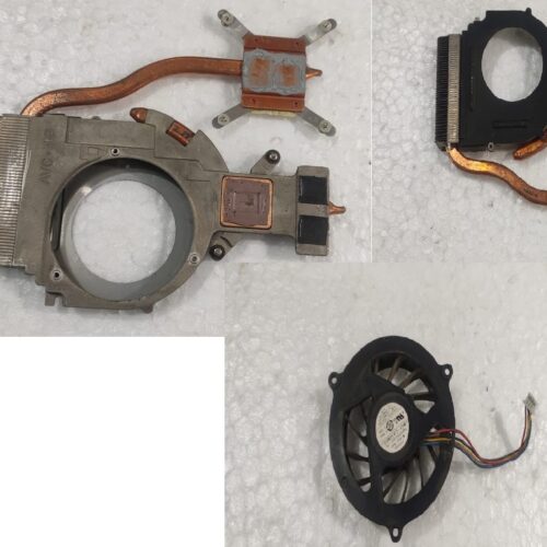 Original Used Dell Studio 1555/1557/1558 Laptop Cpu Heatsink With Fan 0Y140J