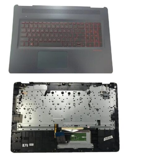 DI New HP Omen 17-t 17-w Palmrest Touchpad Keyboard Assembly 862973-001