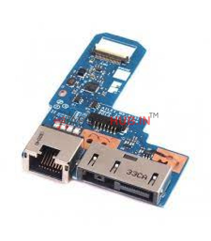 New Lenovo Think Pad Edge E431 Dc Power Jack Lan Ethernet Circuit Board Ns-A042