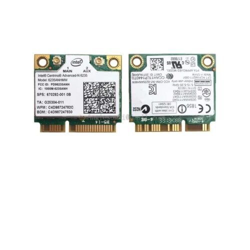 Intel Centrino N-6235 2.4/5G 300M Bluetooth 4.0 Wireless Half Mini PCI-E WI-FI Card 670292-001