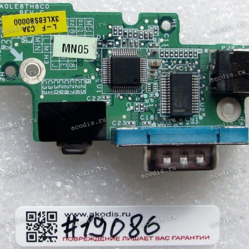 New Lenovo E43 Dc Power Jack Serial Port Ieee 1394 Fire Wire Port Da0le8th8c0