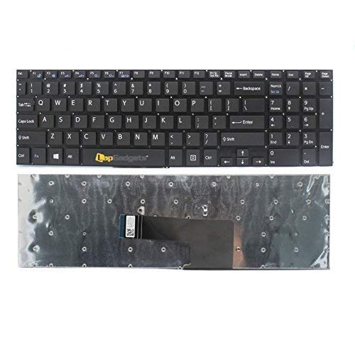 Laptop Internal Keypad Keyboard For Sony Vaio Svf 14 Black Colour