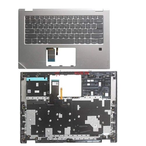 4 Palmrest Laptop Touchpad Keyboard Assembly AM1YM000200DI Lenovo Flex 5-1470/Yoga 520-1