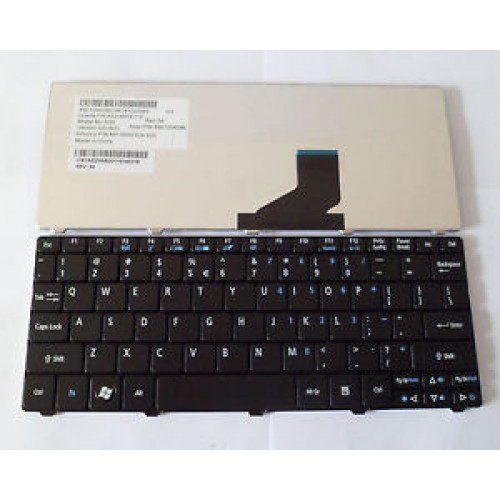 Laptop Internal Keypad Keyboard For Acer Aspire One Pav70 Zh9 , Nav70 Pav80 Black