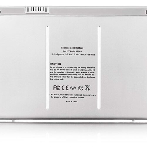 Replacement Laptop Battery for Apple MacBook Pro A1189 A1212, A1229 and A1261