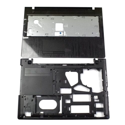 New Compatible Palmrest Touchpad Upper Case & Bottom Lower Case Base For Lenovo G50 Z50 Series G50-80 G50-70 G50-45 G50-30 Z50-70 Z50-75 (Black)
