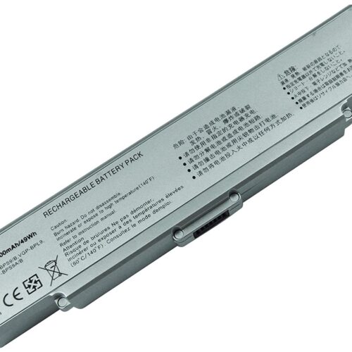 Compatible Laptop Battery For Sony Vaio Vgn-Cr220e/P Vgn-Tz11xnb Vgn-Tz121 Vgn-Nr498e/S Bps9 6 Cell