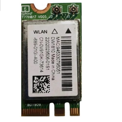 Dolluk Laptop Wireless Wifi Card For Dell Vostro 15 Dell Inspiron 15 3567 Dw 1818 Dw1810