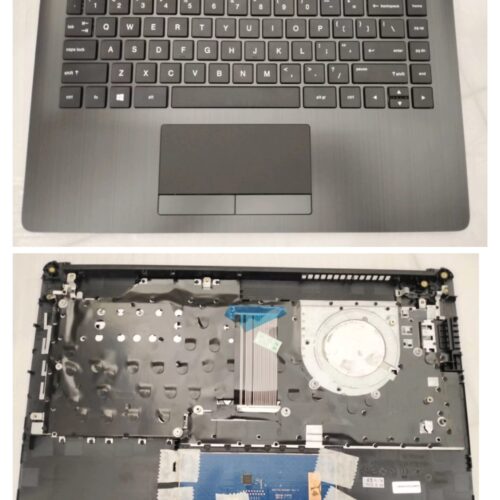 Dolluk Laptop Palmrest Touchpad Keyboard Assembly Glossy For Hp Laptop 240 G7 245 G7 14-Cm 14-Ck
