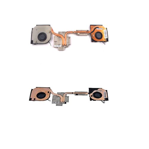 Laptop Fan With Heatsink For Lenovo Thinkpad P53 02dm016 02dm017