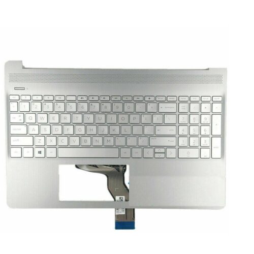 Genuine HP 15-EF 15-DY Palmrest Cover Keyboard L63578-001 EAP0P500601A