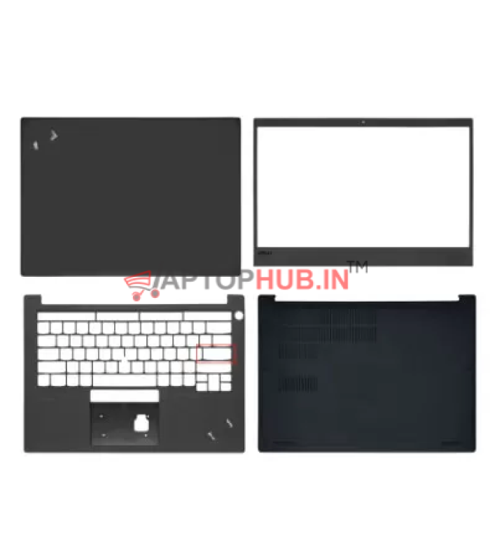 Lenovo ThinkPad E14 Gen 1 LCD Top Cover Bezel with Palmrest and Bottom Base Full Body Assembly