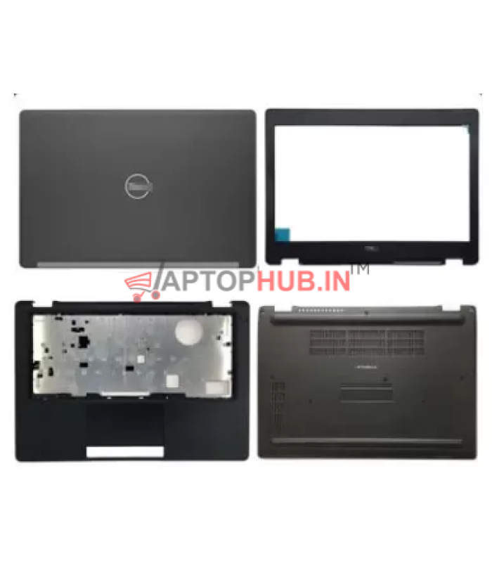 Dell Latitude E5280 LCD Top Cover Front Bezel with Touchpad Palmrest and Bottom Base Body Assembly