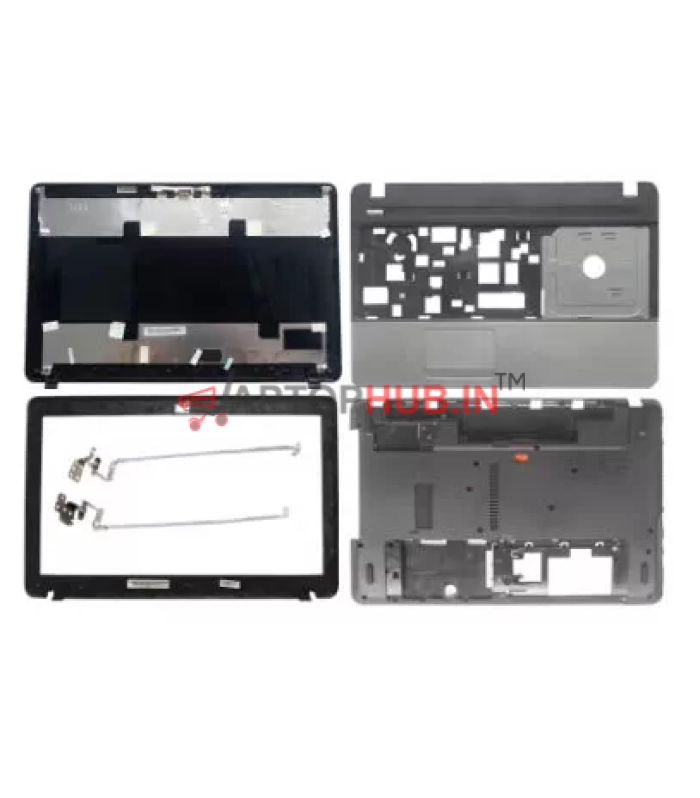 Acer Aspire E1-571 E1-571G E1-521 E1-531 E1-531G E1-521G LCD Top Cover Bezel Hinges with Touchpad Palmrest and Bottom Base Body Assembly