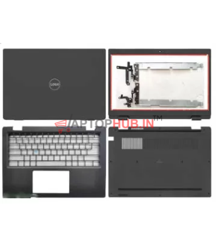 Dell Latitude 3420 E3420 LCD Top Cover Bezel Hinges with Palmrest and Bottom Base Full Body Assembly